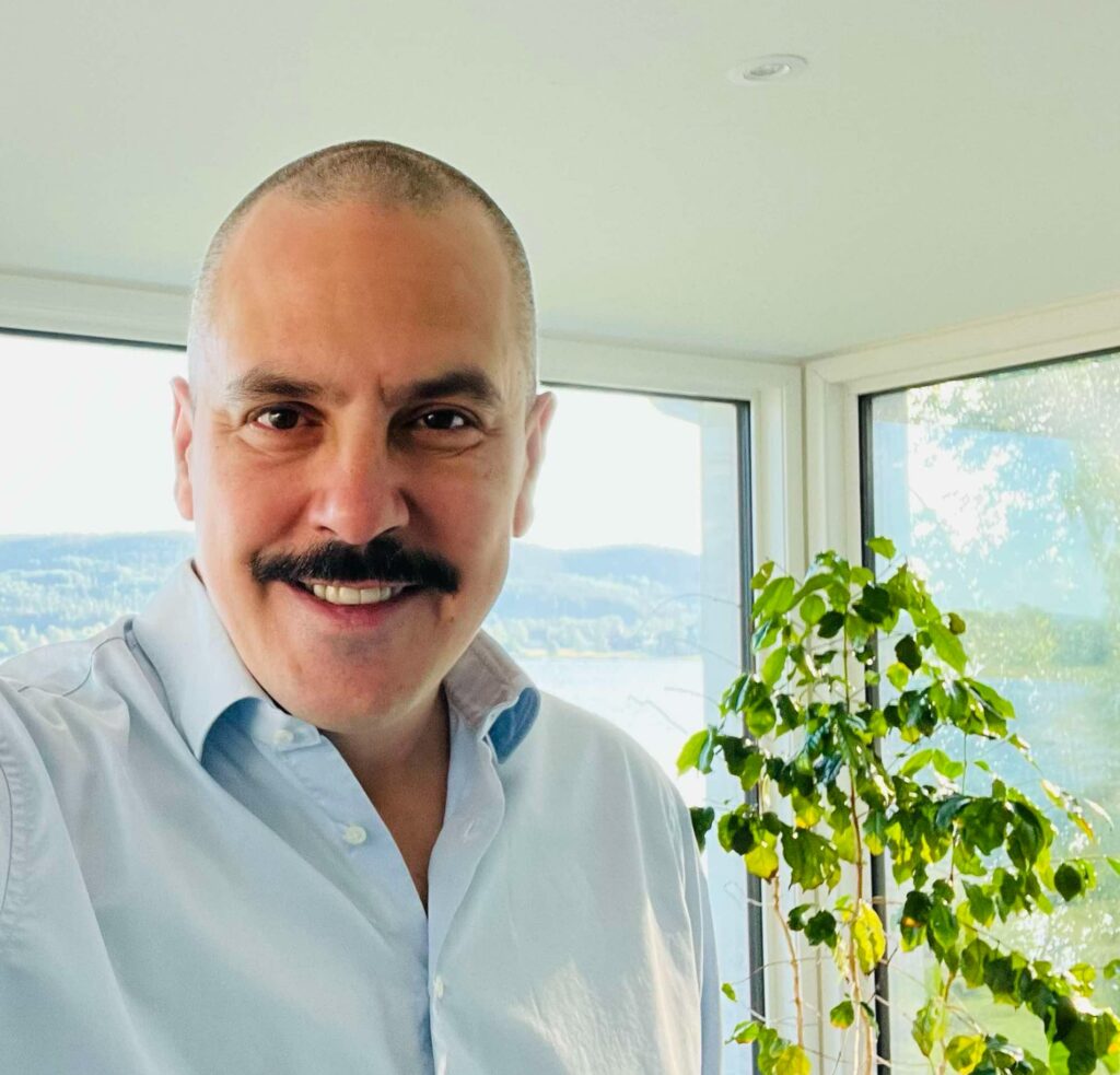 Magnus Bråth med mustasch